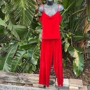 Pajamagram velour  or velvet stretch Cami jammies